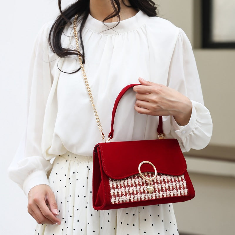 Luxury-yet-airy Crossbody Handbag Niche Design Women's Bag